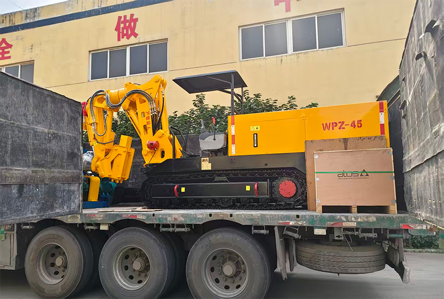 匠心造精品 赋能矿山建设｜山东矿安机电WPZ-45/800L巷道修复机顺利发往普安宜恒煤业